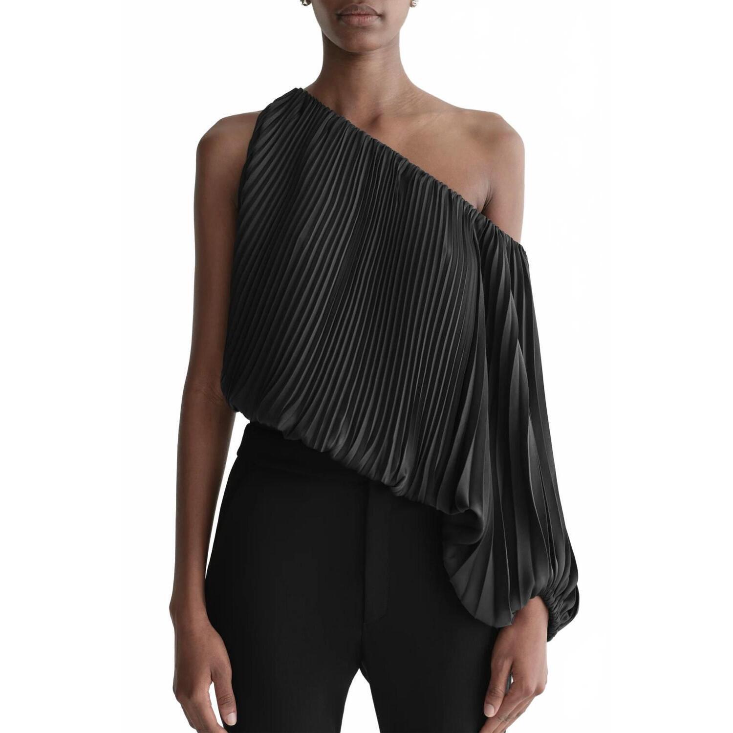 New A.L.C. Mara Top In Black